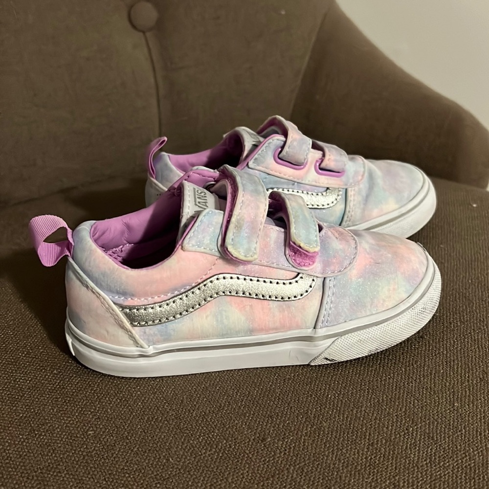 Vans toddler girl size 10